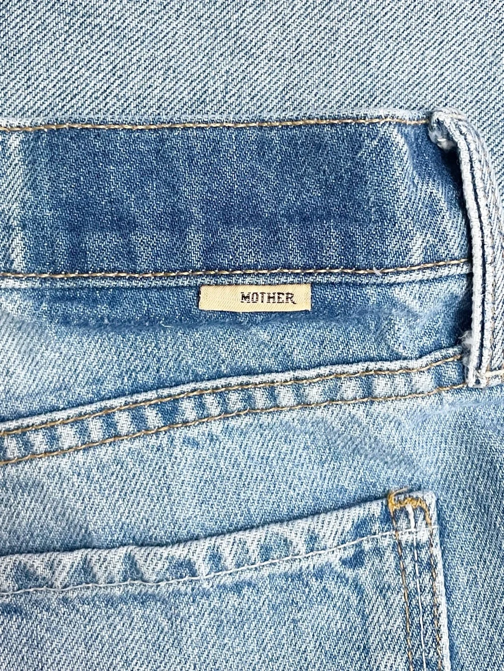MOTHER Superior The Tomcat Roller Jeans Sz 29 Pretty Is As Pretty Does Wide Leg - Picture 10 of 16